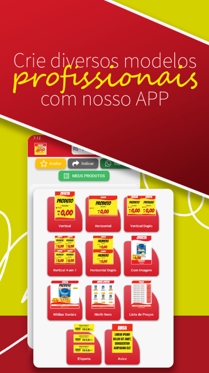 Captura de tela do Cartaz Promocional